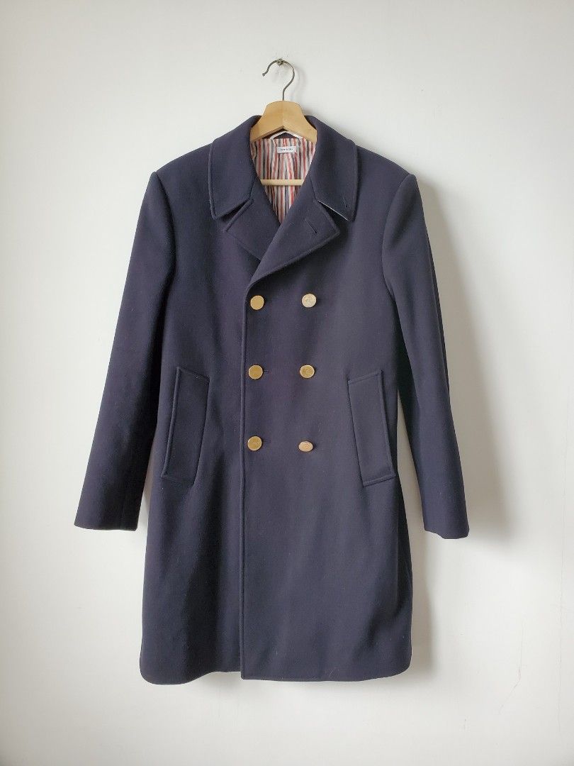 Thom browne coat hot sale