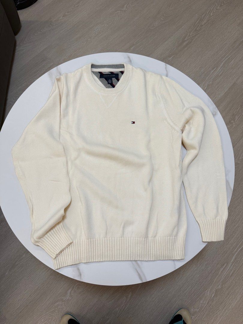 Tommy Hilfiger White Sweater
