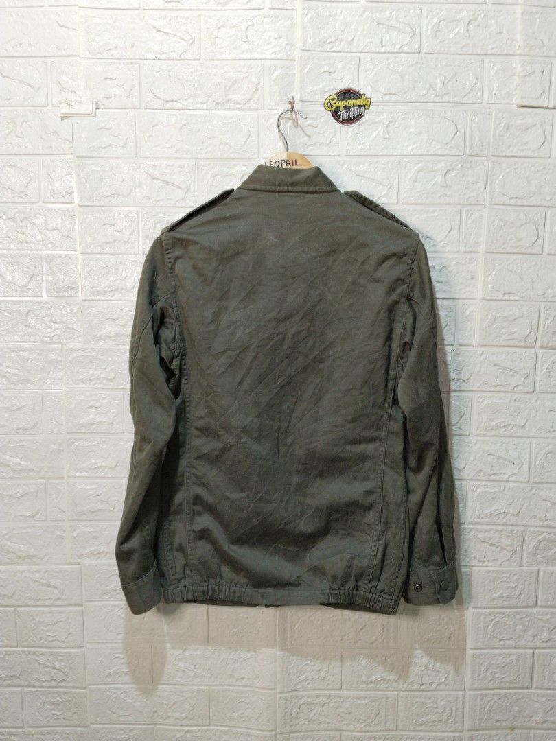 Vintage Military Field Jacket Men s Fashion Coats Jackets and Outerwear on Carousell