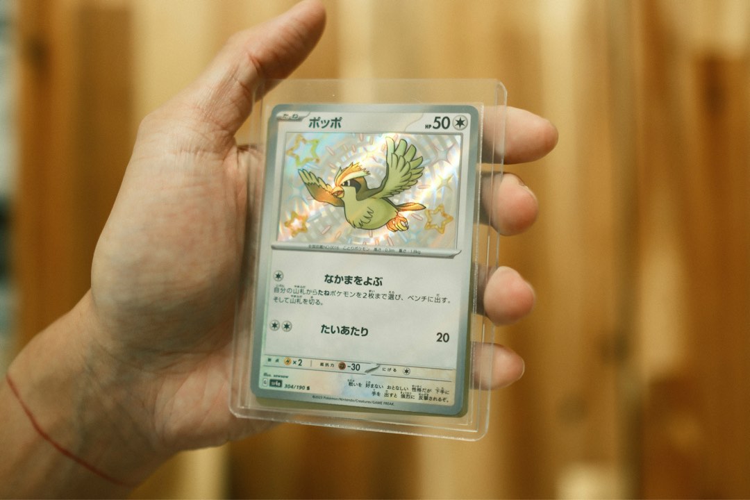 【最後兩張減價】$60-->$49@1 pokemon 精靈寶可夢 閃光寶藏 151 波波細閃 80@2, 興趣及遊戲, 玩具 & 遊戲類 ...