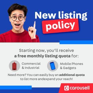 📝  New listing policy for: Commercial & Industrial and Mobiles Phones & Gadgets