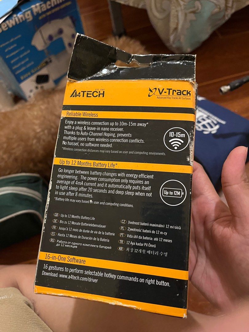 a4tech wireless mouse black (Category: Mouse & Mousepads) located in Manila. Submitted by a_vendre (Listing ID 1341026381, Image 3). Description: Brand new wireless mouse black.