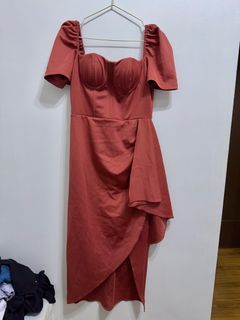 Apartment 8 terracotta dress (L)