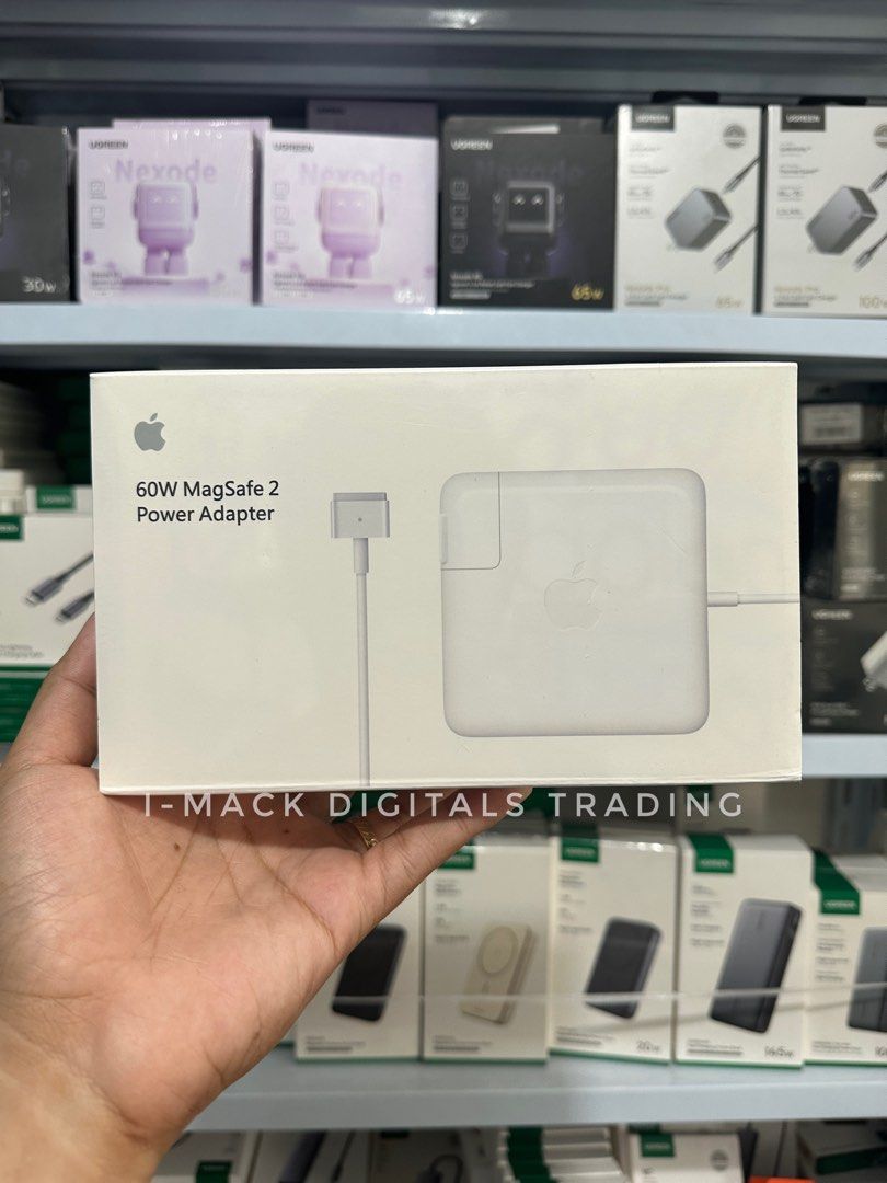 APPLE MACBOOK 60W MAGSAFE 2 CHARGER SET (Category: Chargers) located in Taguig. Submitted by imackdigitalstrading (Listing ID 1340948839, Image 1). Description: 100% Authentic 7 Days Replacement 1 Year Limited Warranty .