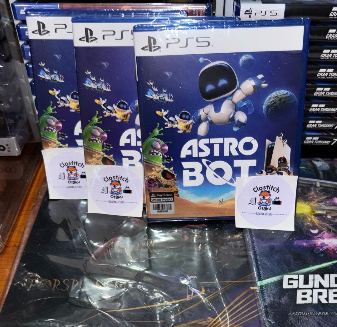 Astro Bot PS5 ( Brand New ) (Category: PlayStation) located in Quezon City. Submitted by clostitchotaku100 (Listing ID 1340954920, Image 1). Description: ☑️Brand New ☑️Sealed ☑️ 100% Original ☑️Payment Methods: COD(2k max), Gcash, BPI ☑️Shipping via lala move. Buyer's Expense ☑️ Location: Wilsonville Subdivision Project 6, Culiat Quezon City ☑️ Facebook Marketplace: Clostitch Otaku.