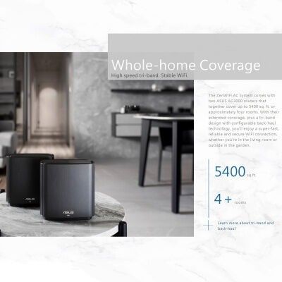 Asus XT8 (Category: Networking) located in Johor Bahru. Submitted by ryt123 (Listing ID 1340867021, Image 3). Description: Ax6 ai mesh router 2piece. selling as a set of 2mesh routers..