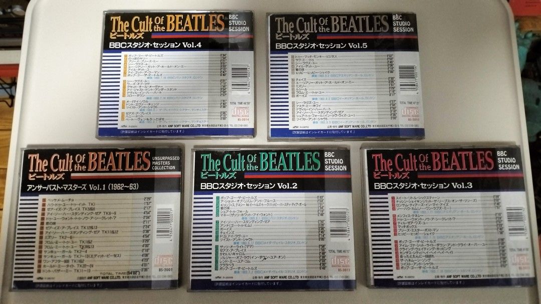 BEATLES (BBC STUDIO SESSION) (Category: CDs & DVDs) located in Cainta. Submitted by vacg0630 (Listing ID 1341003895, Image 2). Description: BEATLES (THE CULT OF THE BEATLES) BBC STUDIO SESSION MINT MADE IN JAPAN 1500 SET GCASH PAYMENT SHIPPING NOT INCLUDED CAINTA AREA.