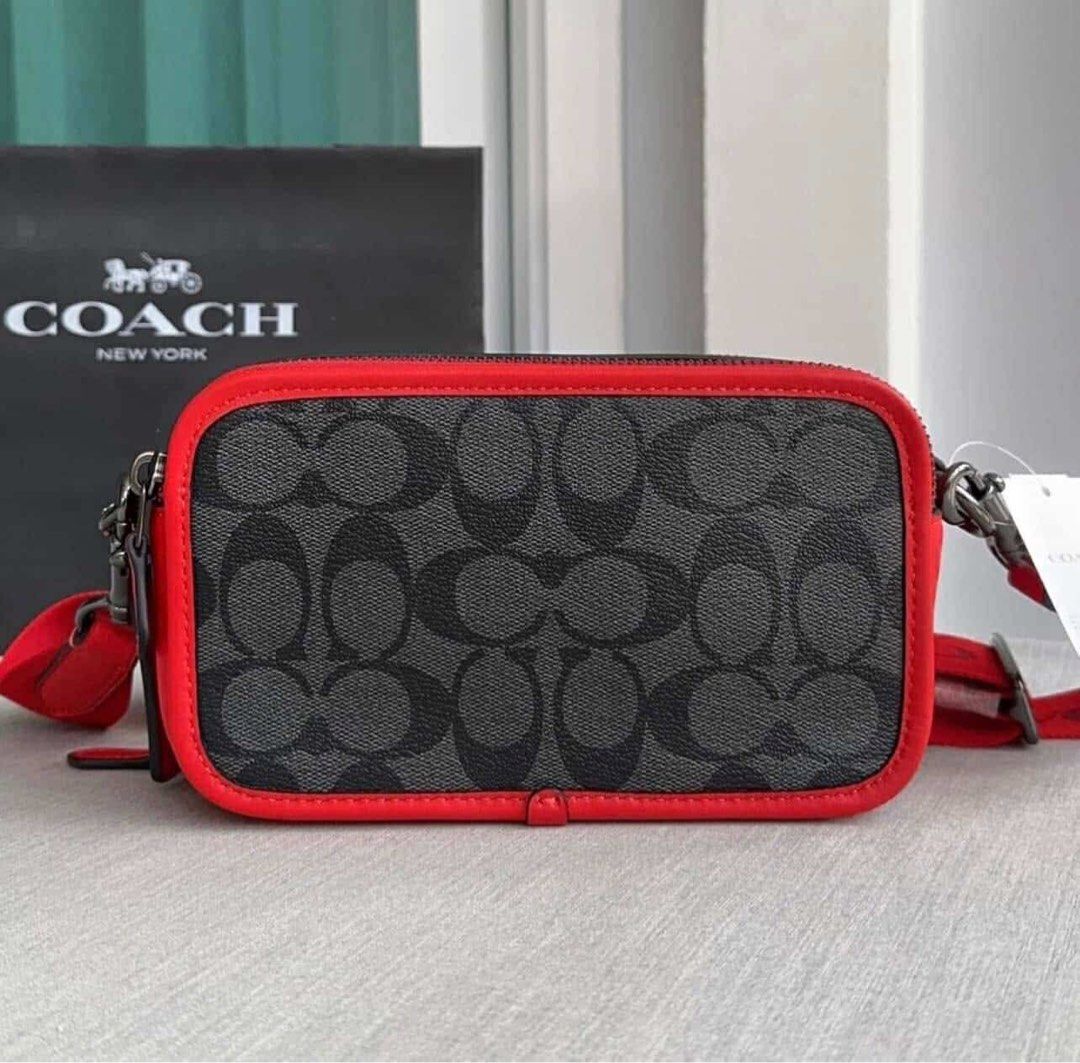 Coach Wyatt Crossbody (Category: Luxury Bags & Wallets) located in Rizal. Submitted by LuxbyMarifrance (Listing ID 1340962773, Image 2). Description: 🏷️ 2,800 only + SF 🧳 Coach Wyatt Crossbody In Colorblock Signature Canvas 📏 7 3/4” (L) x 4 1/2” (H) x 2 1/2” (W) 📌 with dust bag, paper bag and care card ✨All trademarks, logos and brand names are reserved and property of the original brand owner. #coachph #authenticqualitybagsph #authenticquali
