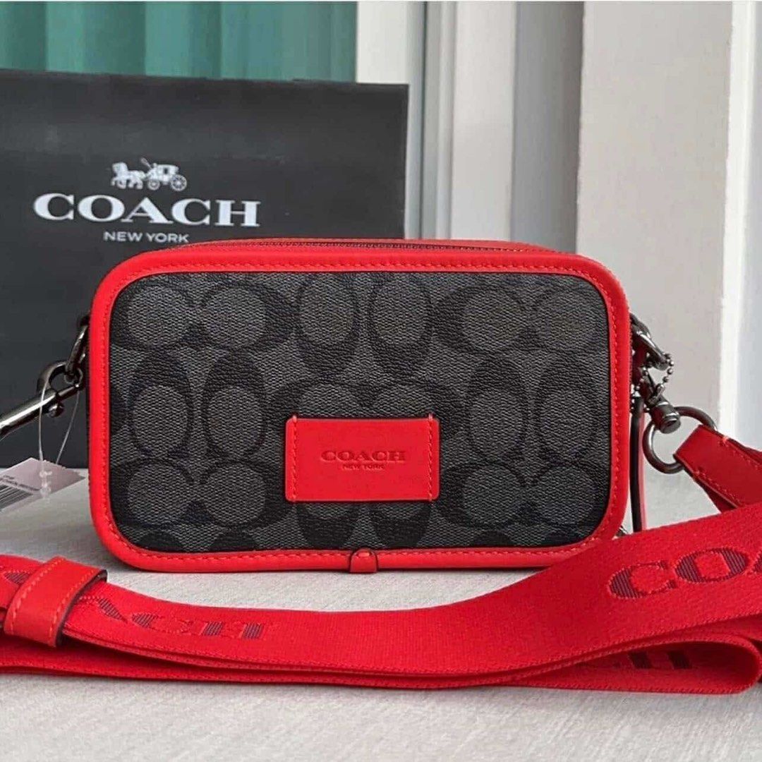 Coach Wyatt Crossbody (Category: Luxury Bags & Wallets) located in Rizal. Submitted by LuxbyMarifrance (Listing ID 1340962773, Image 1). Description: 🏷️ 2,800 only + SF 🧳 Coach Wyatt Crossbody In Colorblock Signature Canvas 📏 7 3/4” (L) x 4 1/2” (H) x 2 1/2” (W) 📌 with dust bag, paper bag and care card ✨All trademarks, logos and brand names are reserved and property of the original brand owner. #coachph #authenticqualitybagsph #authenticquali