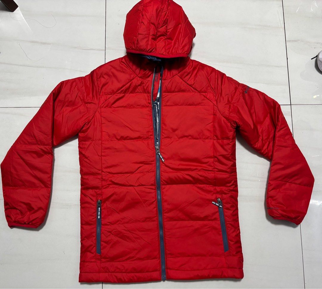 Columbia down puffer jacket (Category: Coats, Jackets and Outerwear) located in Quezon City. Submitted by edether (Listing ID 1340900869, Image 1). Description: Big kids size Large but can fit SMALL Men’s please check measurements Like new condition Width - 19.5in Length- 26in Add for shipping.