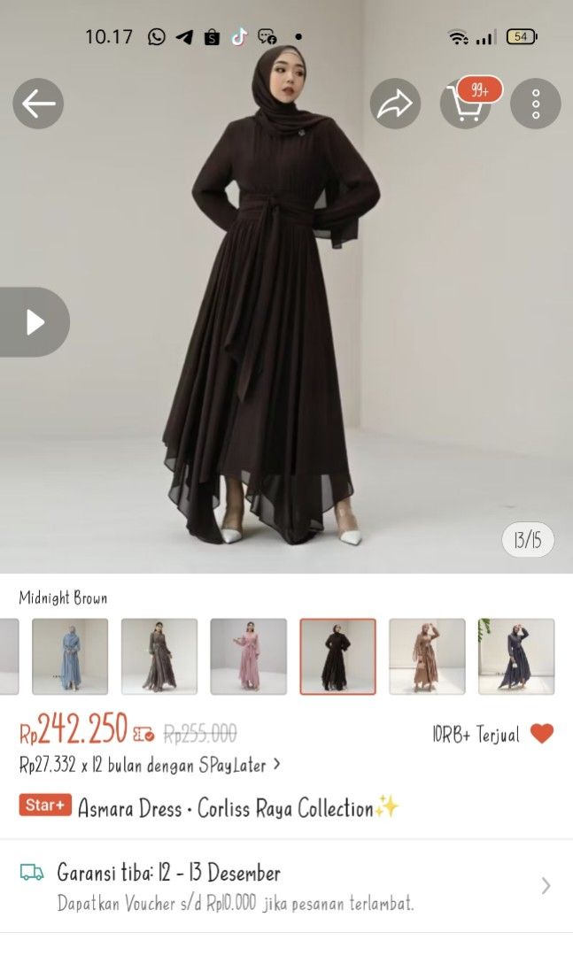 Corliss dres (Kategori: Gaun & Rok) berada di Garut. Dikirim oleh suster97 (ID iklan 1340887299, Gambar 1). Deskripsi: ukuran xs, baru di pakai sekali saat prewed . masih mulus like new ..