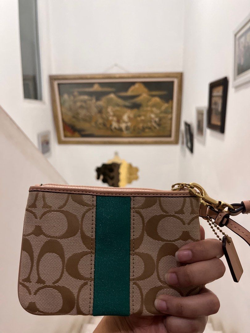 brand new ori bisa cod Couch kate spade tory burch mini pouch wallet dompet  kecil asli beli di jepang jual rugi
