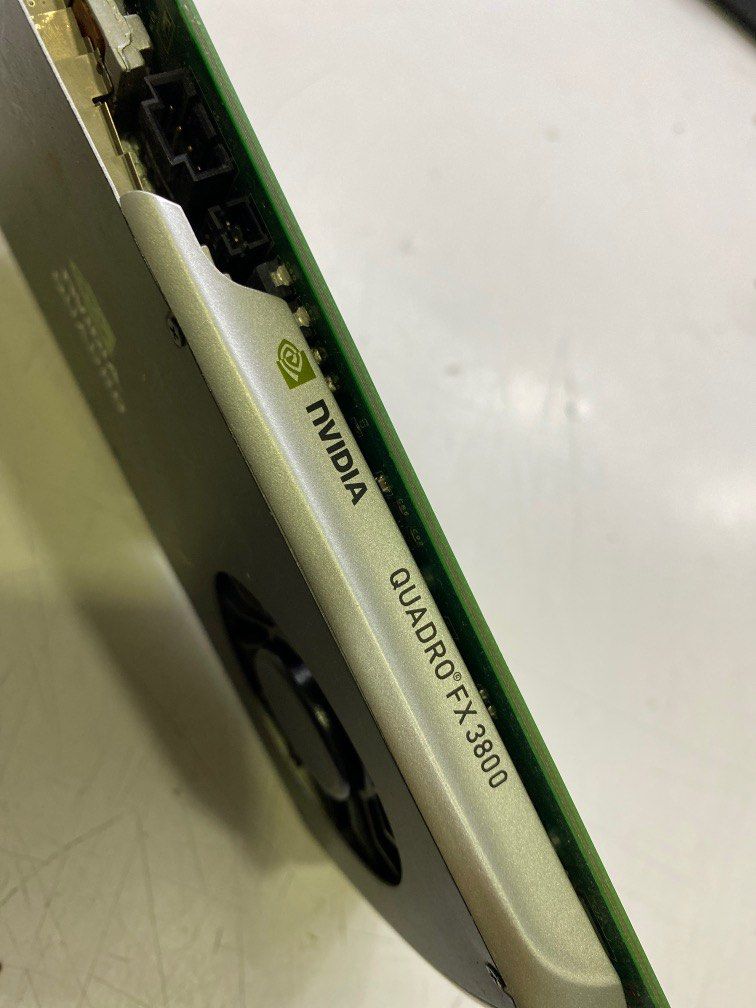 Faulty nvidia quadro fx3800 (Category: Computer Parts) located in Kuala Lumpur. Submitted by mario33cup (Listing ID 1340887244, Image 3). Description: Not working graphics card for spare parts.