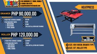 FULL SUBLIMATION HEATPRESS