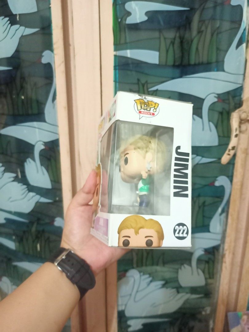 Funko pop BTS Jimin dynamite (Category: K-Wave Merchandise) located in Imus. Submitted by anotherlook (Listing ID 1340903972, Image 2). Description: 800 !!! LAST PRICE Box has pen mark hence discounted FIXED at 1000 only. sdd/ sf on buyer's account.