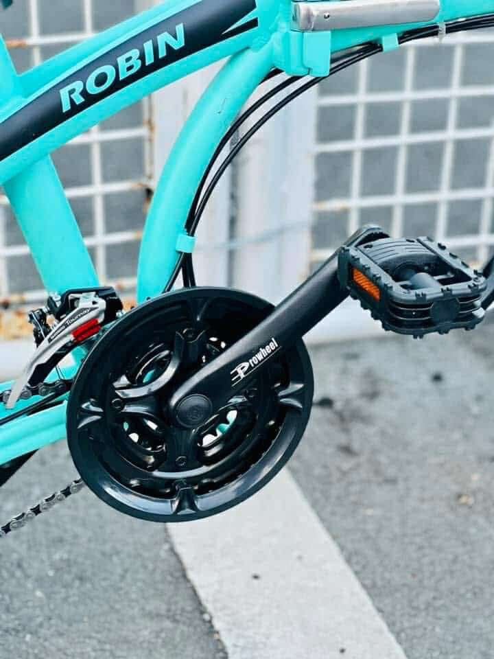 GARUDA ROBIN FOLDING BIKE 20er (Category: Bicycles) located in Marikina City. Submitted by keionlines85428 (Listing ID 1341009125, Image 3). Description: GARUDA ROBIN FOLDING BIKE 20er Alloy Frame Mecanical Brakeset ‼️₱6,200 FREE ASSEMBLE ✨ GARUDA Robin Alloy frame ✨ Alloy Crank Prowheel ✨ 21 Speed (3x7) ✨ Alloy Rims ✨ 20' wheel size ✨ Shimano rapid fire Shifters ✨ Kenda Tires ✨ FD MicroShift ✨ RD Shimano TZ ✨ Dual Mechanical Discbrake ✨ Steel Ri