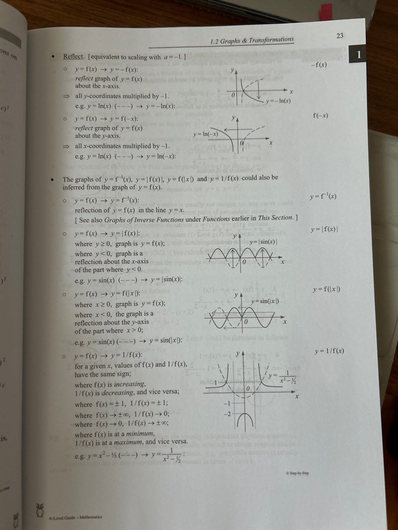 H2 math notes (Category: Textbooks) located in Singapore. Submitted by jjj33ne (Listing ID 1341048105, Image 3). Description: used likely ! only some highlighting or circling nego ok .