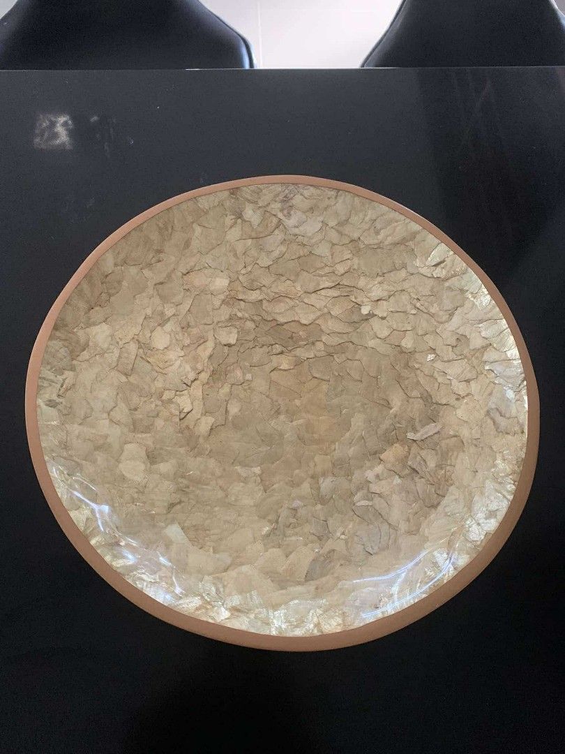 Handmade Capiz Shell Bowl, Furniture & Home Living, Kitchenware ...
