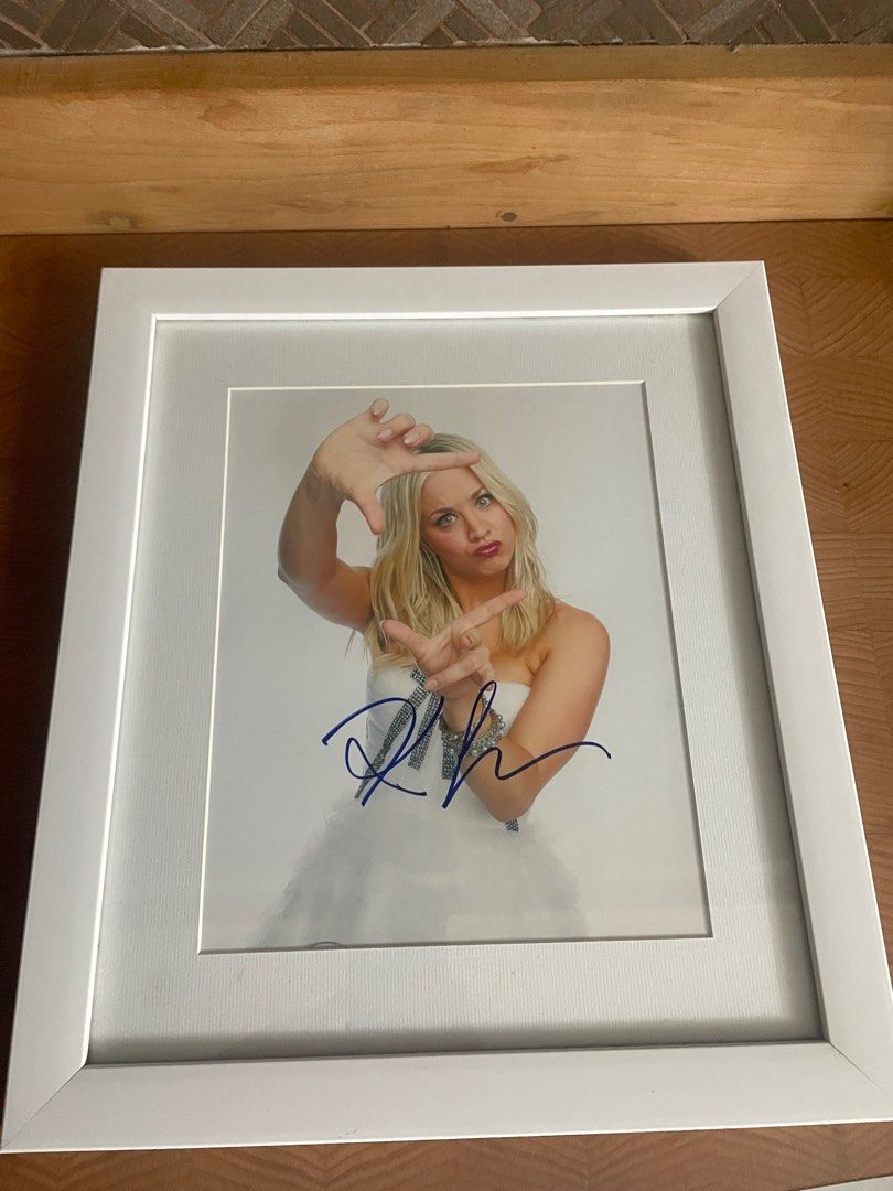 kaley cuoco signed autographed BIG BANG THEORY 8x10 with COA (Category: Western Merchandise) located in Binan City. Submitted by tripwirecollectibles (Listing ID 1340941564, Image 1). Description: .
