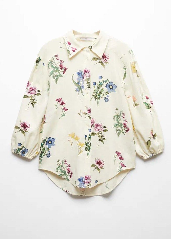 LG: MANGO FLORAL LINEN SHIRT (Category: Blouses) located in Mandaluyong City. Submitted by anythingkavouge (Listing ID 1340886690, Image 1). Description: LOOKING FOR THIS EXACT TOP OF MANGO IN XXS/XS. BNWT OR ALMOST NEW CONDITION. .