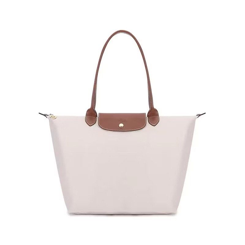 White longchamp tote 2025