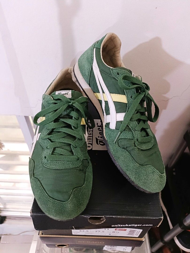 Onitsuka tiger serrano hunter green shop
