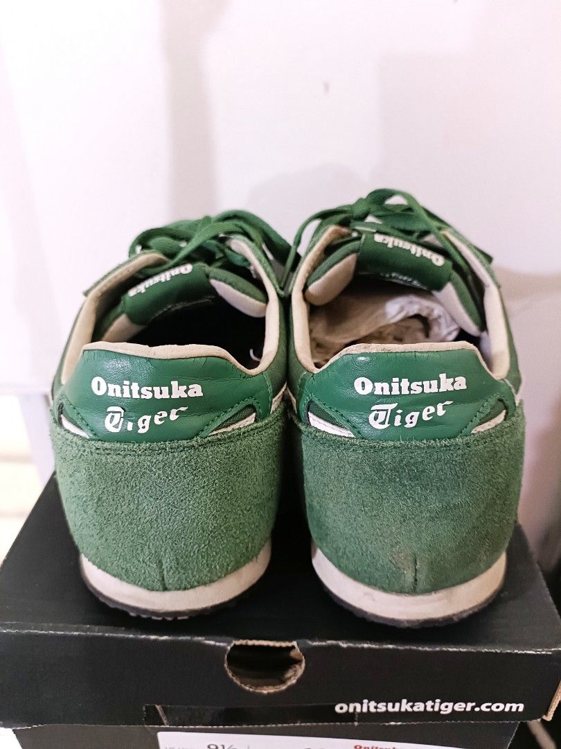 Mens Onitsuka Tiger Serrano Hunter Green Men s Fashion Footwear Sneakers on Carousell