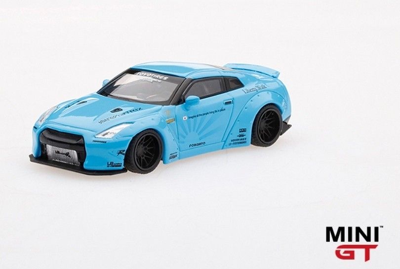 Minigt LBWK GTR R35 Light Blue #4, Hobbies & Toys, Collectibles ...