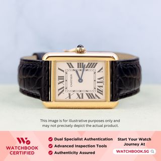 Affordable cartier tank solo For Sale Watches Carousell Singapore