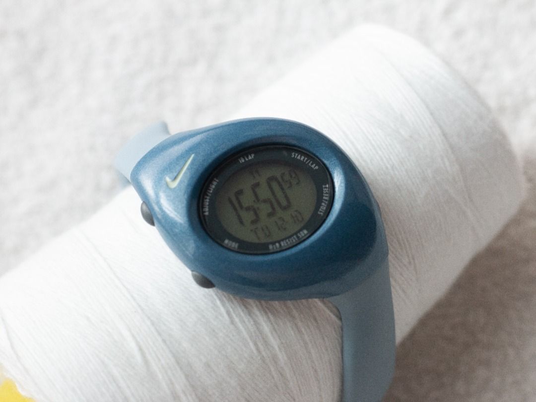 Vintage Nike Triax Junior Watch Baby Blue