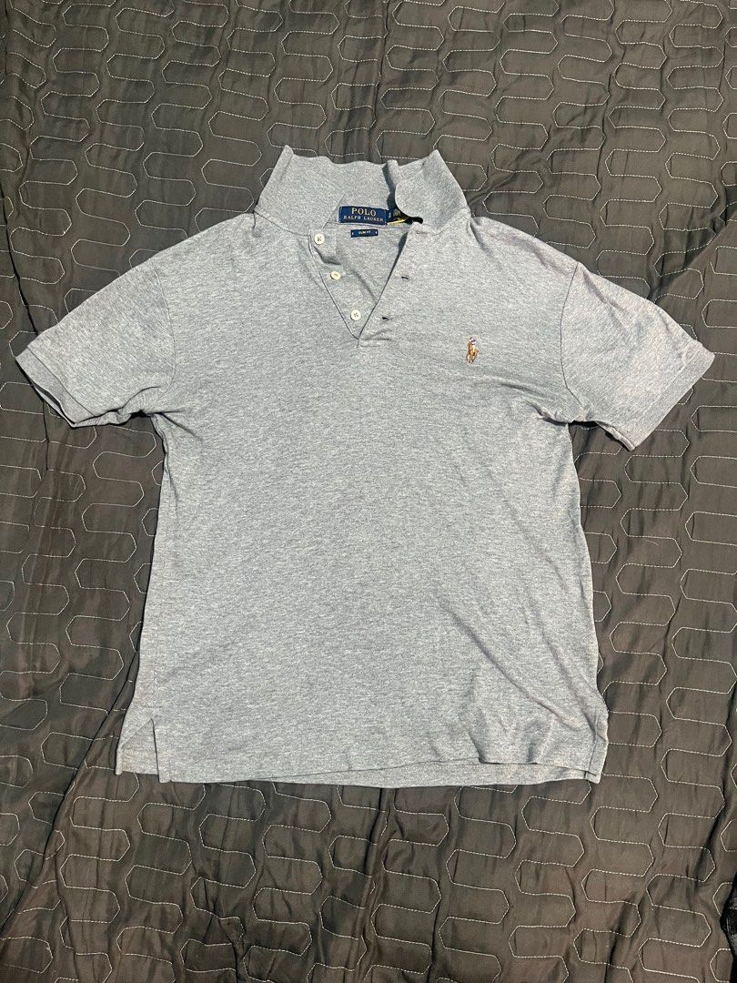 Ralph Lauren Polo - Grey Shirt (Category: Tshirts & Polo Shirts ) located in Caloocan City. Submitted by jace_cv (Listing ID 1340874016, Image 1). Description: Ralph Lauren Polo - Grey Polo Shirt Authentic Rfs: Decluttering.