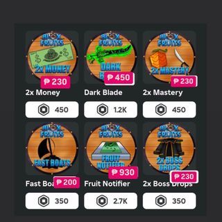 ROBLOX BLOX FRUIT FRUIT BLOXFRUITS BLOXFRUIT GAME ROBUX DISCOUNTED CHEAP AFFORDABLE PASSES GAMEPASSES GAMEPASS PASS GP  2X MONEY DARK BLADE 2X MASTERY FAST BOATS BOAT FRUIT NOTIFIER BOSS DROPS GCASH MAYA PAYPAL EASY