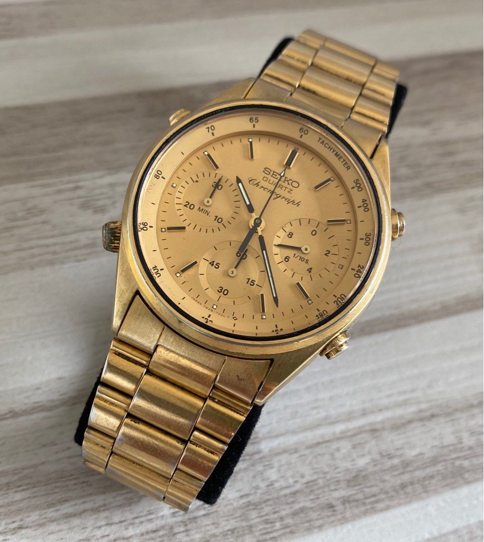 Seiko Quartz Chronograph 7A28-7029 (Category: Men's Watches) located in Olongapo. Submitted by timeisgoldyoyongpinoy (Listing ID 1341036305, Image 1). Description: FOR SALE!🙂 Vintage! Seiko Quartz Chronograph •Model: 7A28- 7029 •Serial: 7N2738 •BMBY: 1987 of JULY •Case size: 37.5mm •Lug size: 19.5mm •Fit up to 9”inches wrist •All parts are ORIGINAL •Working well •Chronograph reset to zero •Collectible watch Price: ₱25,000 Cash on Delivery #quali