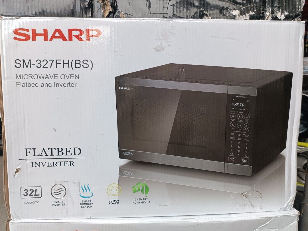 Sharp Flatbed Inverter Microwave Oven (Category: Ovens & Toasters) located in Muntinlupa City. Submitted by aussiesurplus (Listing ID 1340948725, Image 2). Description: Shop & Save Australian Surplus TUNASAN MUNTINLUPA BRANCH 📍Pin on GOOGLE MAP or WAZE: Shop and Save Australian Surplus RMT Industrial Complex Warehouse 15,Tunasan Muntinlupa. 🕣Store hours: 8:30am to 5:30pm ✅OPEN: Monday to Saturday 🔒CLOSED: Sunday.