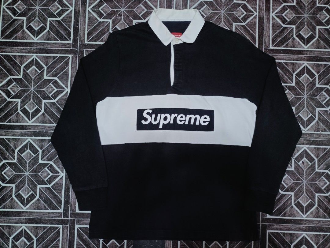 Supreme rugby polo box logo cheap