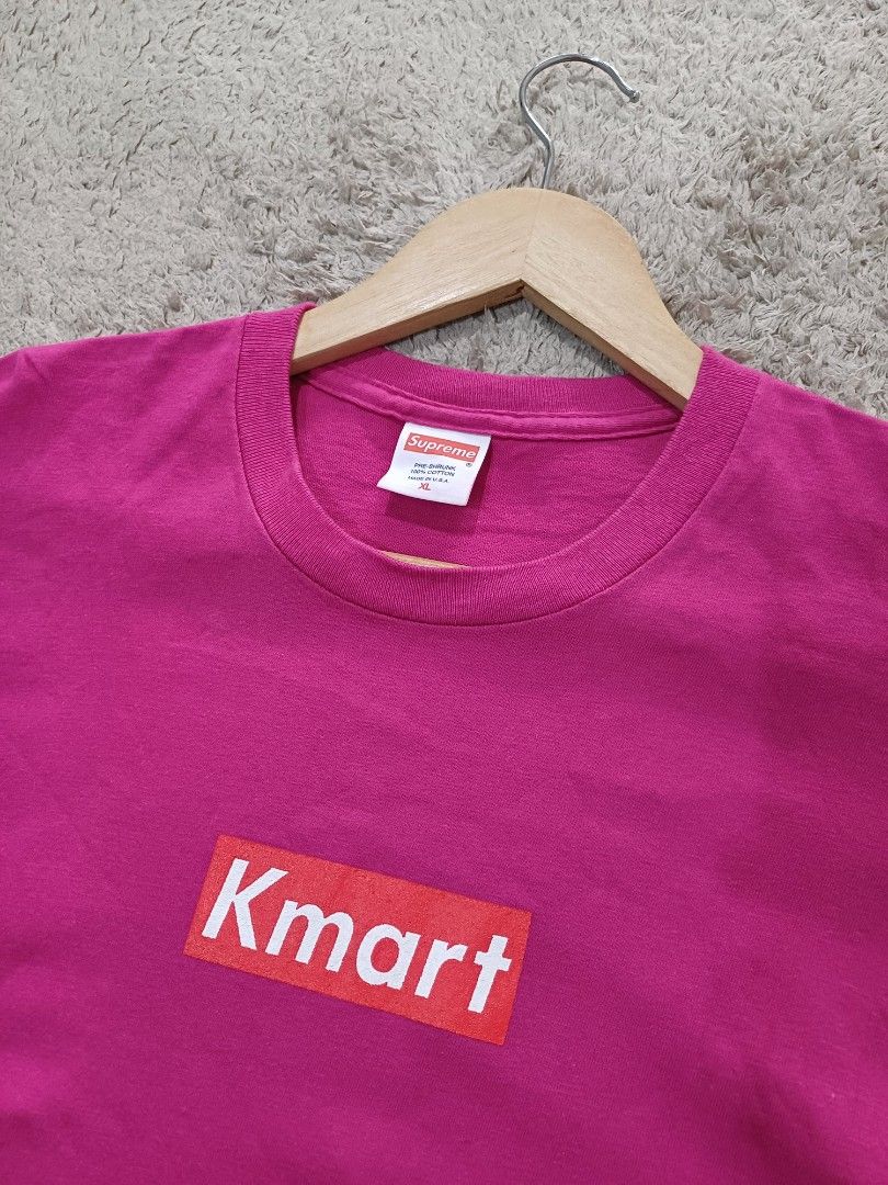 Supreme x Kmart Fesyen Pria Pakaian Atasan di Carousell