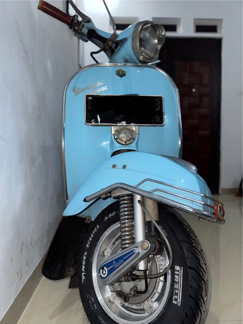 Vespa bajaj super 1976, Motor di Carousell