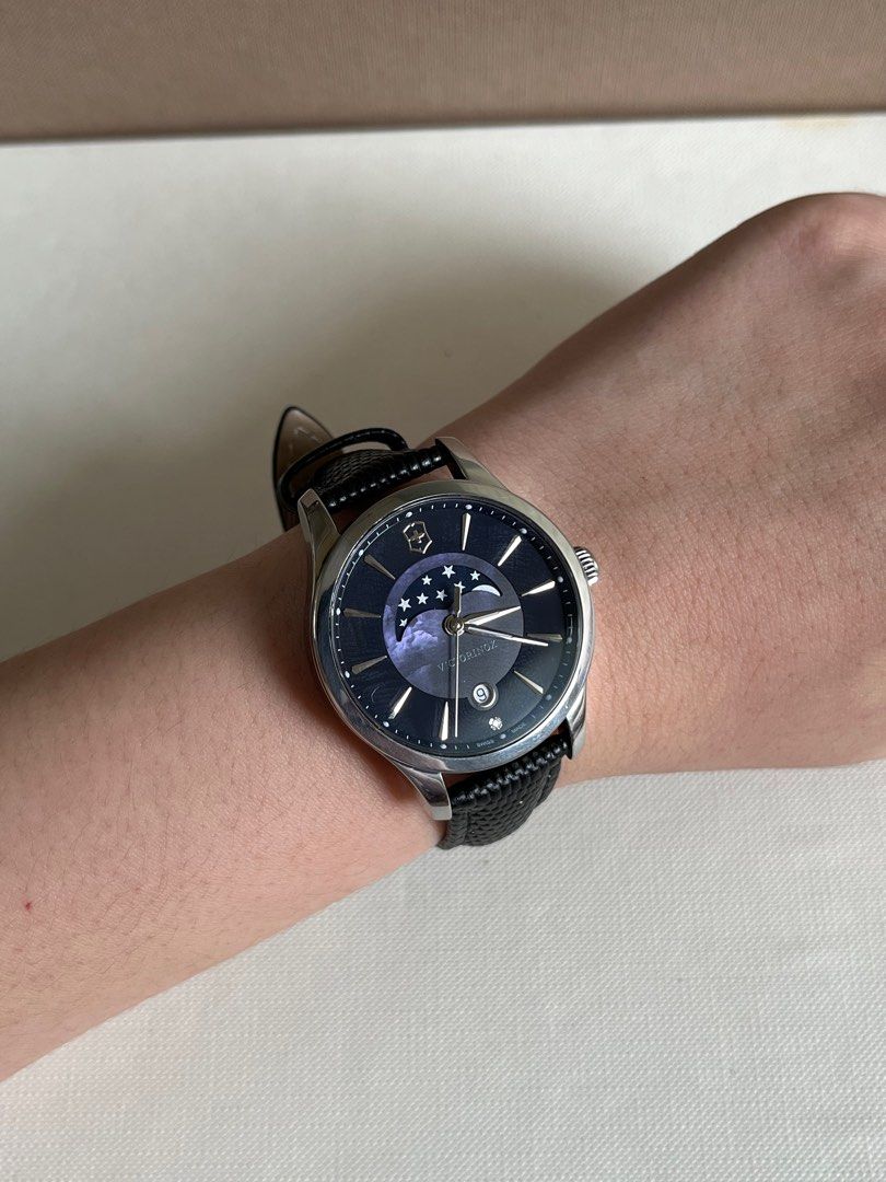 Victorinox Moonphase Men s Fashion Watches Accessories Watches on Carousell