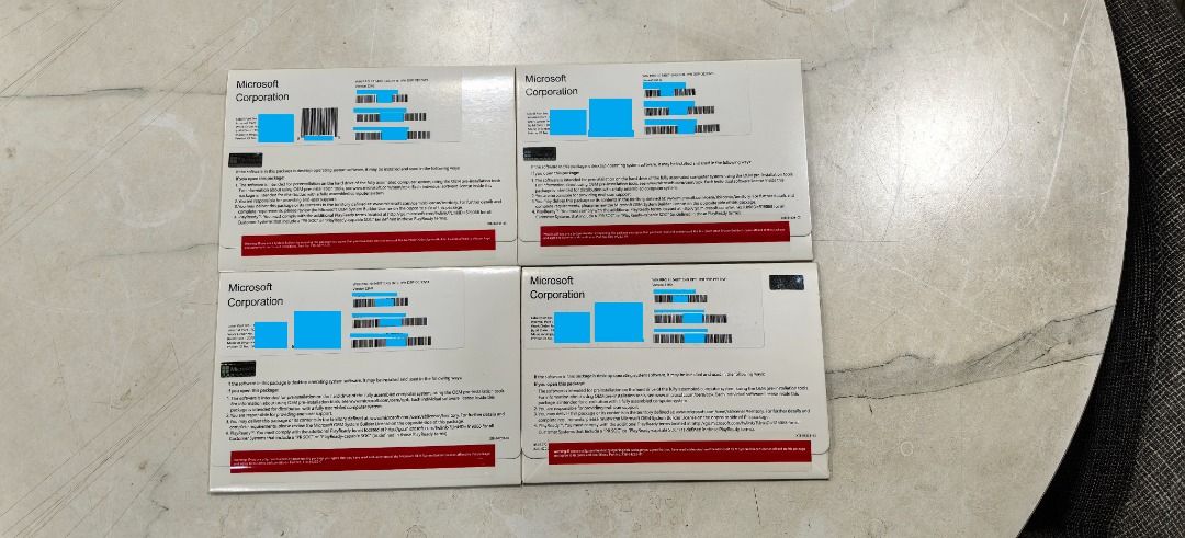 Windows 10 Pro License. (Category: Office & Business Technology) located in Singapore. Submitted by mehbub_h (Listing ID 1340908708, Image 1). Description: Original Microsoft Windows 10 Pro license. Sealed pack. 4 License available. Price are negatable. Please contact 9880 9948.