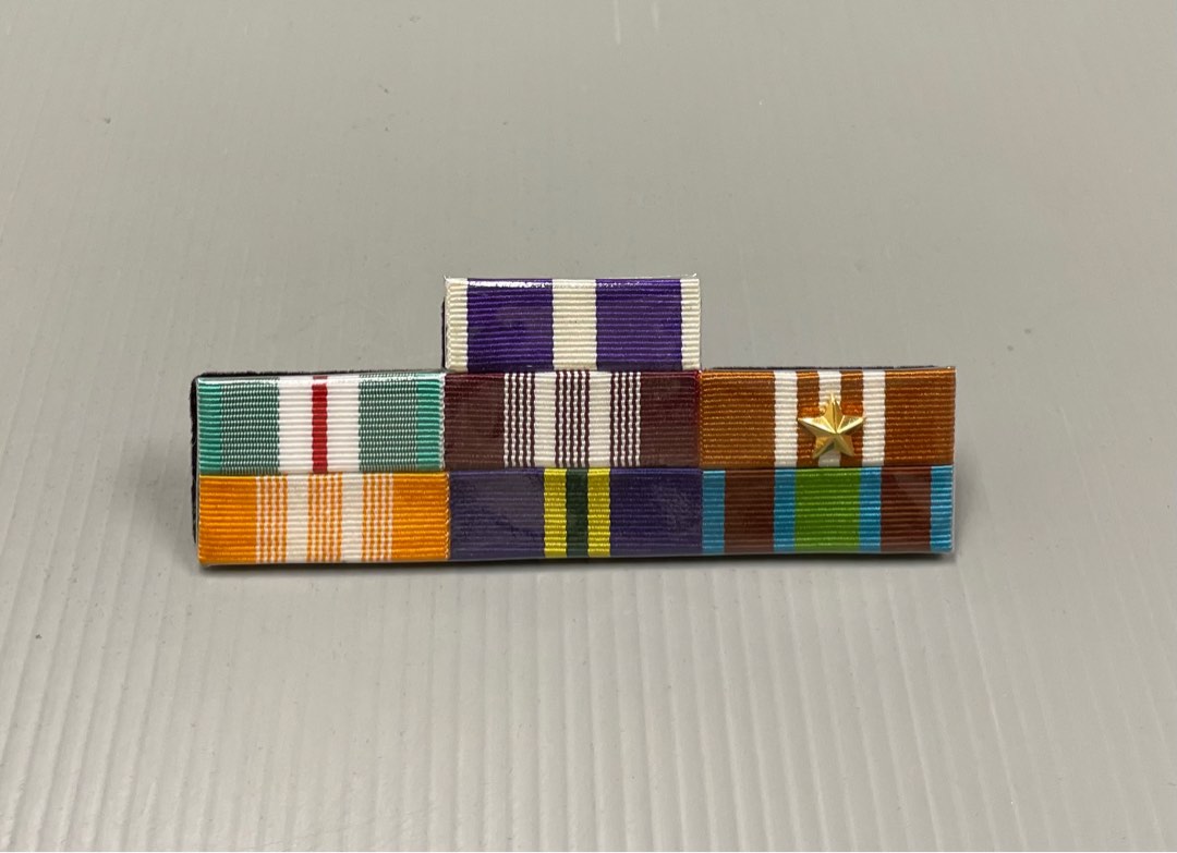 Efficiency Ribbon Singapore 10 pcs Medal Ribbon Bar Efficiency CRM LSGC OSM Tsunami ...