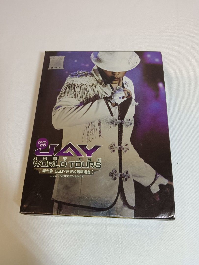 2007) Jay Chou World Tour CD + DVD, Hobbies & Toys, Music