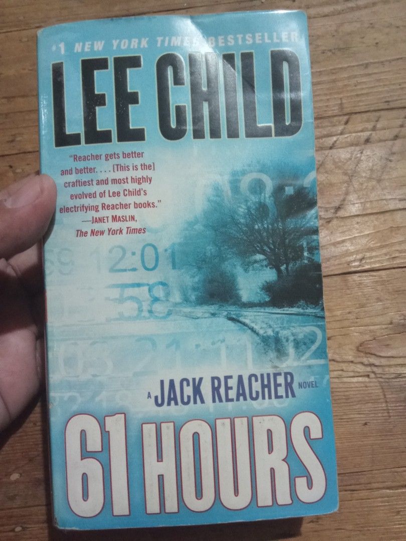 61 hours by lee child a jack reacher novel, Hobbies & Toys, Books ...