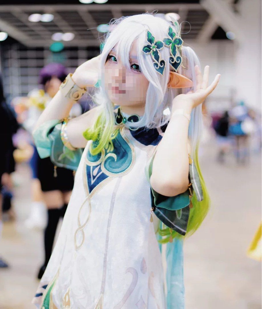 原神納西妲小草神cos服大全套, 女裝, 連身裙& 套裝, 套裝- Carousell