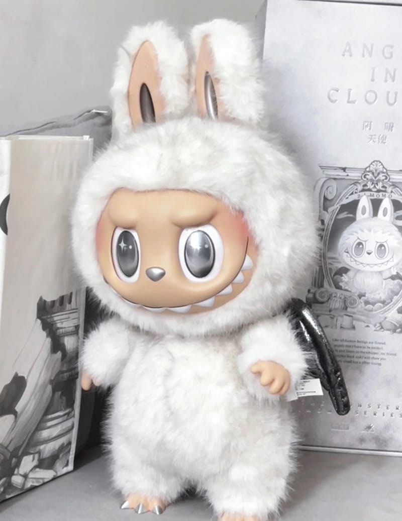 現貨即日旺角交收大天使labubu zimomo 58cm angel $1850 最後2隻