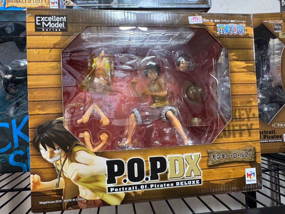 未開封 P.O.P DX/POP ONE PIECE ポートガス・D・エース，モンキー・D・ルフィ/フィギュア P.O.P PIECE DX DX\\u2044POP不死鳥 航海王P.O.P DX&frasl;POP