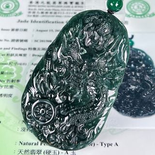 🈹️限時大特價🔥 香港證書天然翡翠A玉,藍水翡翠龍牌                   翡翠龙牌 香港實店現貨翡翠 / 翡翠 玉器 翡翠A玉 A貨翡翠 翡翠觀音 翡翠平安扣 紫玉  春彩翡翠 玉佛公 翡翠佛公玉觀音 翡翠龍牌 玉龍牌 龍 翡翠山水 玉山水 山水牌 緬甸翡翠 佛公 觀音 貔貅 平安扣 如意 無事牌 翡翠擺件 玉石擺件 翡翠訂製 香港翡翠證書 翡翠 64244114453506110