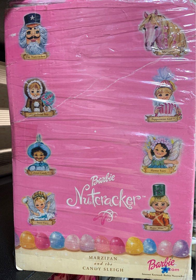 Barbie in the Nutcracker (Marzipan and the Candy Sleigh) (Category: Kids Toys) located in Makati City. Submitted by usedtobeloved (Listing ID 1341061877, Image 3). Description: NRFB the box had dents due to long safe keeping.Slightly negotiable..