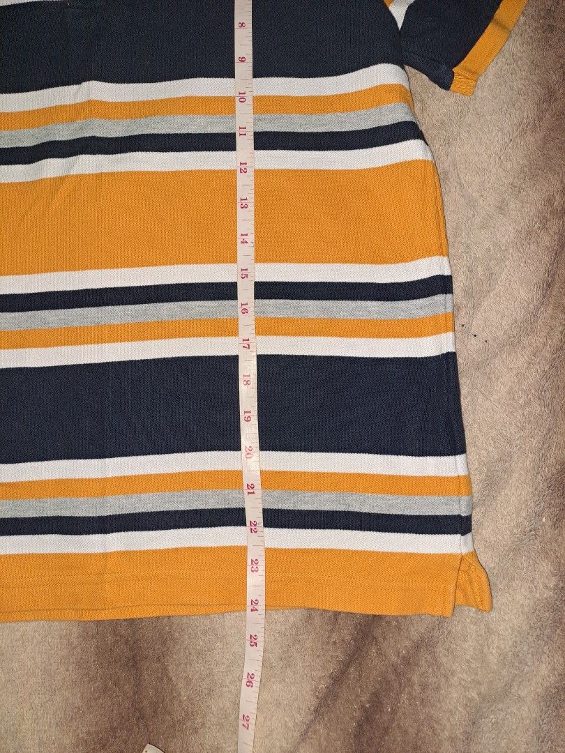 Bossini Dry Stripes (Category: Tshirts & Polo Shirts ) located in Cabanatuan. Submitted by jaipscl (Listing ID 1341141291, Image 2). Description: Large on Tag L: 25 W: 19.
