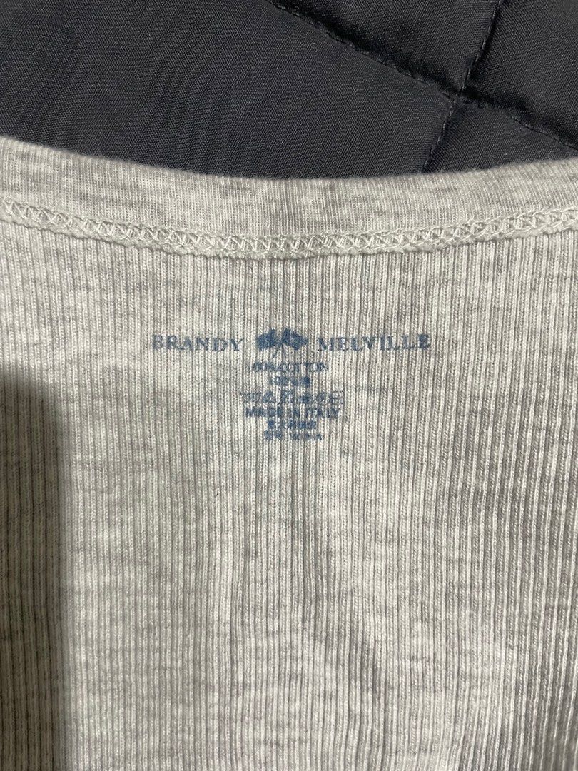 Brandy Melville beyonca tank top (Category: Sleeveless) located in Taguig. Submitted by tepops (Listing ID 1341089078, Image 2). Description: Bought in amsterdam Altered to fit Would keep but doesn’t fit me anymore :’).