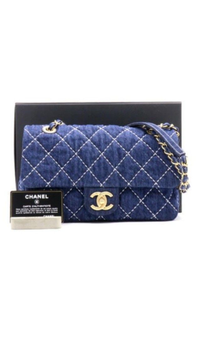 chanel denim flap (Category: Luxury Bags & Wallets) located in Cabadbaran. Submitted by luxurysourcedbyjinx (Listing ID 1341229107, Image 1). Description: .